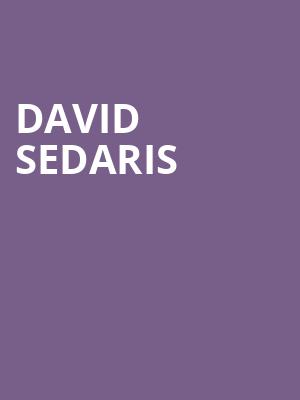 David Sedaris, Massey Hall, Toronto