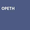 Opeth, Queen Elizabeth Theatre, Toronto