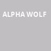 Alpha Wolf, Danforth Music Hall, Toronto