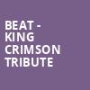 Beat King Crimson Tribute, Massey Hall, Toronto