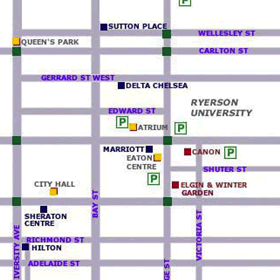 Canon Theatre Map