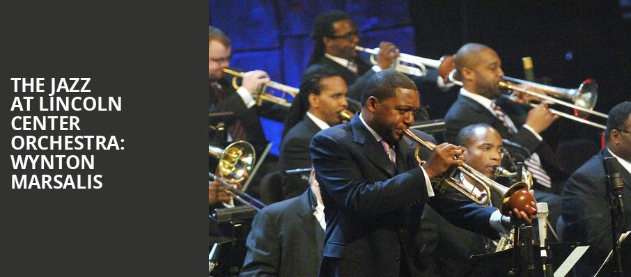The Jazz at Lincoln Center Orchestra Wynton Marsalis, Massey Hall, Toronto