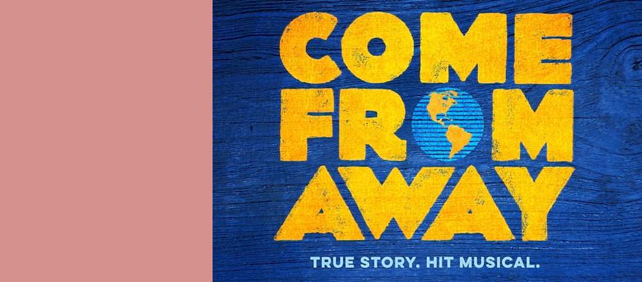 Come From Away Broadway Seating Chart