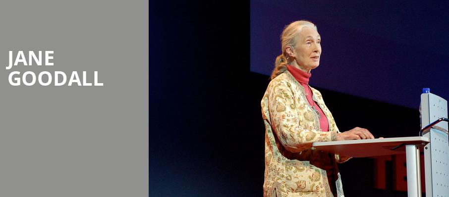 Jane Goodall, Meridian Hall, Toronto