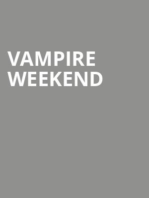 Vampire Weekend, Budweiser Stage, Toronto