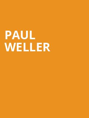 Paul Weller, HISTORY, Toronto