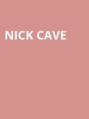 Nick Cave, Massey Hall, Toronto