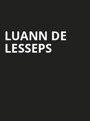 Luann de Lesseps, Queen Elizabeth Theatre, Toronto