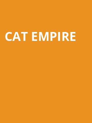 Cat Empire, HISTORY, Toronto