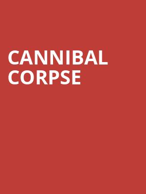Cannibal Corpse, Danforth Music Hall, Toronto