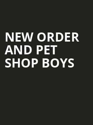New Order and Pet Shop Boys, Budweiser Stage, Toronto