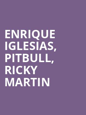 Enrique Iglesias Pitbull Ricky Martin, Scotiabank Arena, Toronto