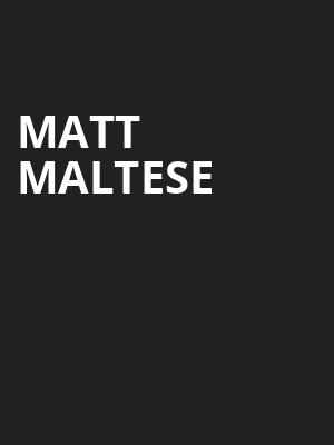 Matt Maltese, Danforth Music Hall, Toronto