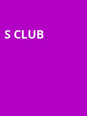 S Club Poster