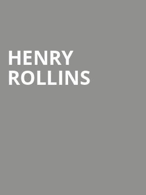 Henry Rollins, Danforth Music Hall, Toronto