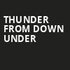 Thunder From Down Under, Tribute Communities Centre, Toronto
