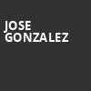 Jose Gonzalez, Danforth Music Hall, Toronto