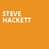 Steve Hackett, Massey Hall, Toronto