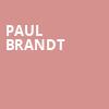 Paul Brandt, Danforth Music Hall, Toronto
